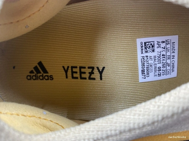 Yeezy RNR Knit Sulfur Adidas GW5353 0821
